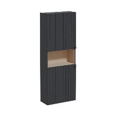 Vitra Root Groove 69111 Boy Dolabı, 55, Dar, Kısa, Mat Grafit